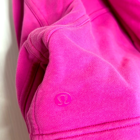 Lululemon All Yours Cropped Hoodie in Sonic Pink size 6 - Picture 4 of 4